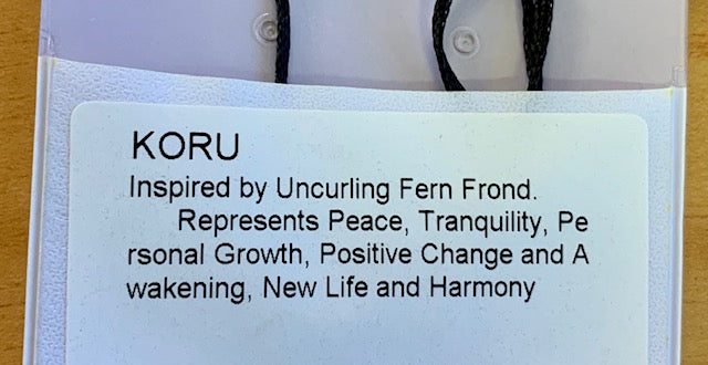 Pendant - Triple Koru Heart