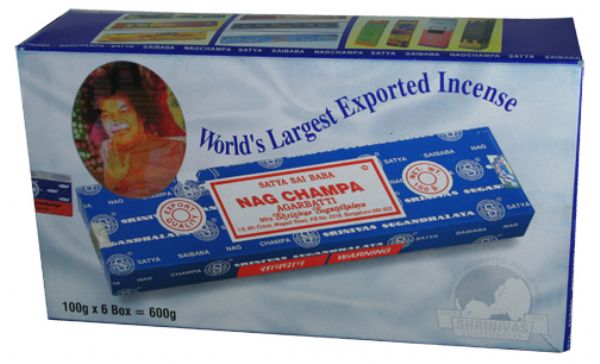 Incense  - Satya 100gm Nag Champa