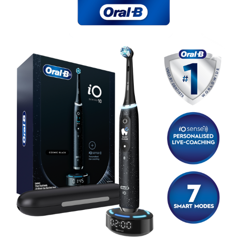 Electric Toothbrush - Oral B iO Series 10 (Cosmic Black)