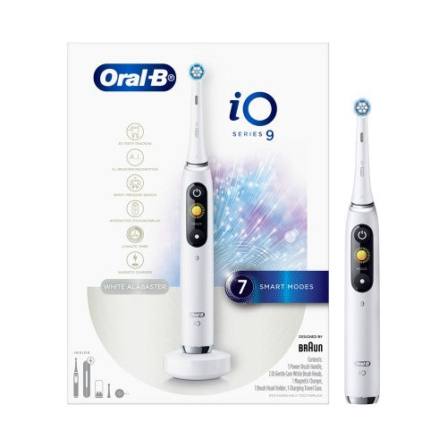 Electric Toothbrush - Oral B iO Series 9 (Alabaster White)