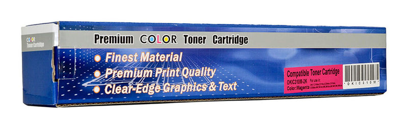 Icon Compatible OKI C310/C330/C510/C530 Magenta Toner (44469756)