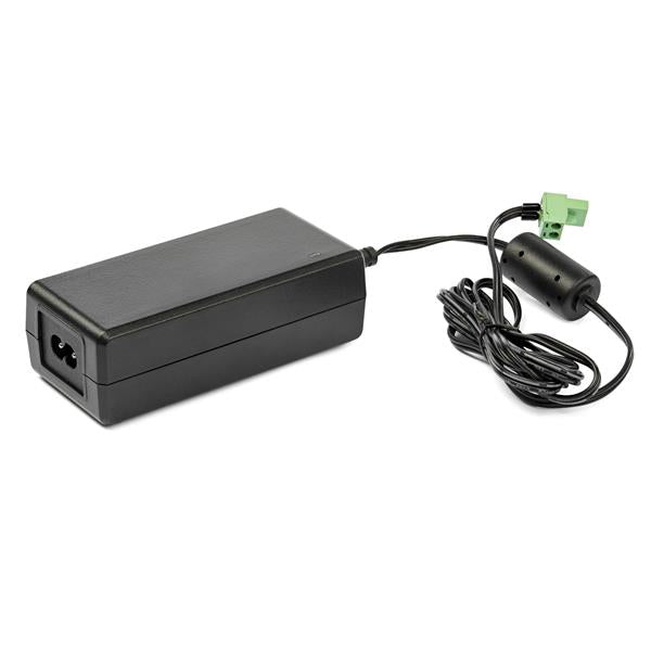 Universal DC Power Adapter for Industrial USB Hubs, providing 20V 3.25A power with regional compatibility and surge protection.