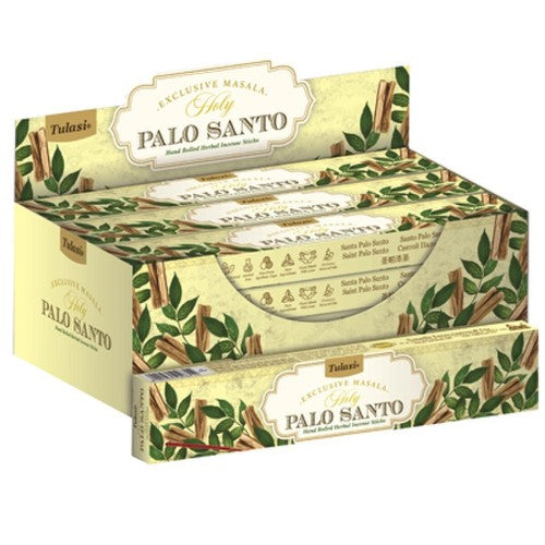 Incense - Tulasi Holy Palo Santo 15gm (Set of 12)