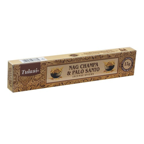 Incense - Tulasi Nag Champa & Palo Santo 15gm (Set of 12)
