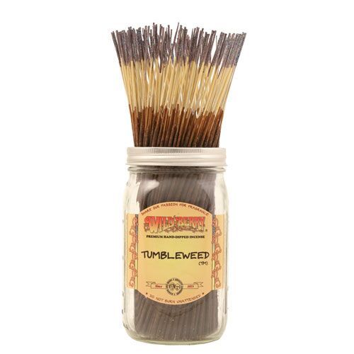 Premium 11-inch Wild Berry Tumbleweed incense sticks, perfect for meditation and relaxation, featuring a rich, calming scent.