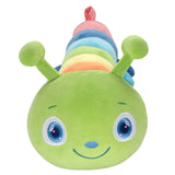 Soft Plush Toy -  Nibbles Caterpillar. Multi Coloured Caterpillar.