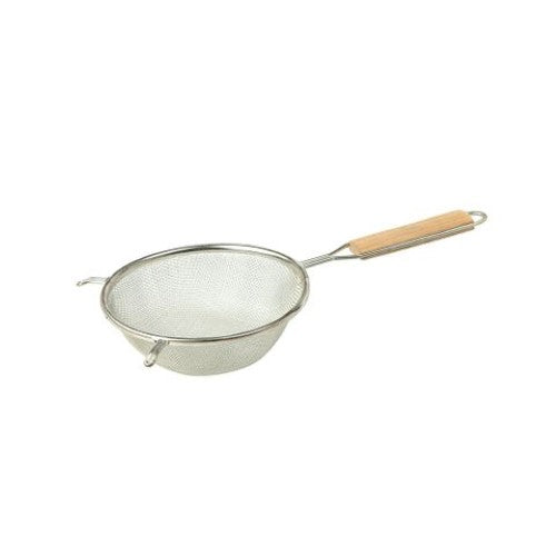 Strainer Sieve Fine Wooden Handle 20cm S.S