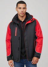 Nitro Unisex Jacket - Black/Orange/White