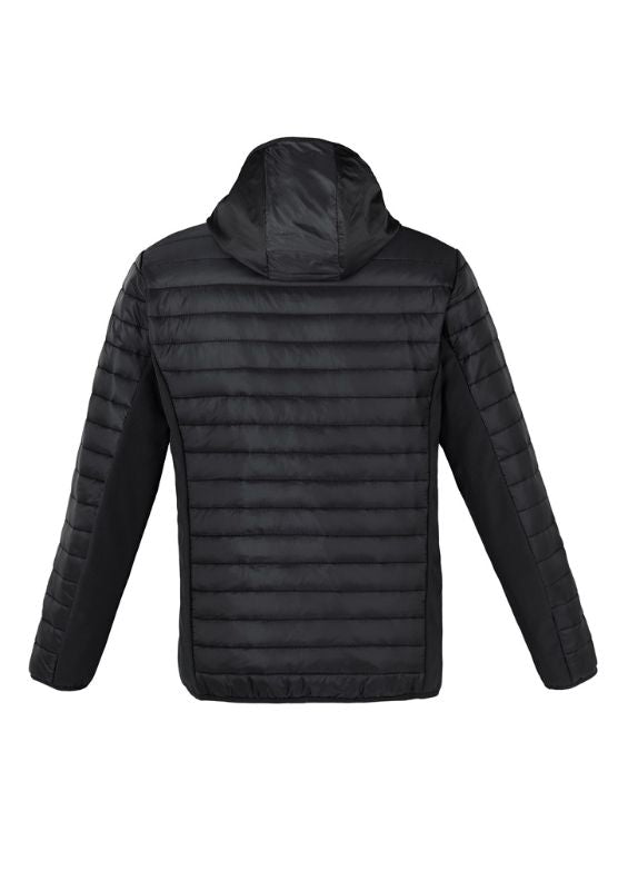 Unisex Patrol Jacket - Black/Silver (Large)