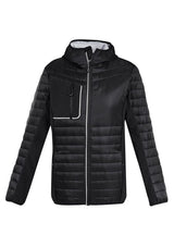 Unisex Patrol Jacket - Black/Silver (Small)