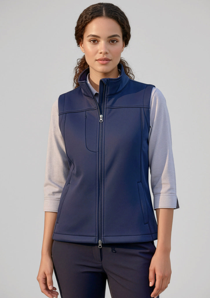 Softshell Womens Vest - Navy