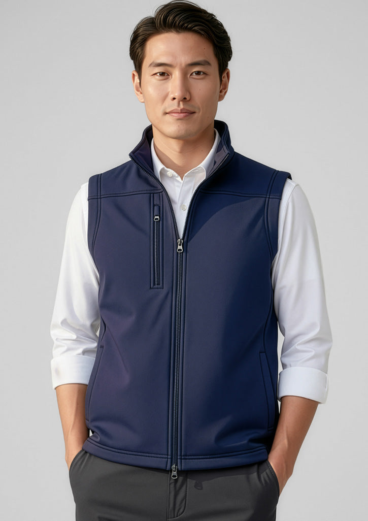 Softshell Mens Vest - Navy