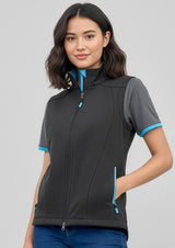 Geneva Womens Vest - Black/Graphite