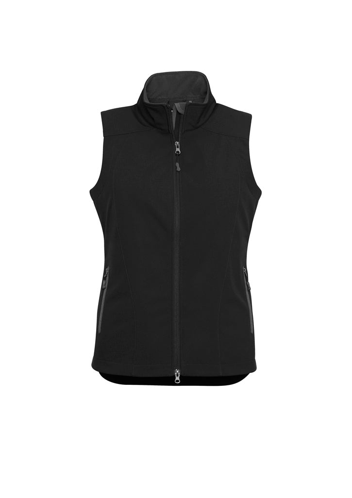 Geneva Womens Vest - Black/Graphite