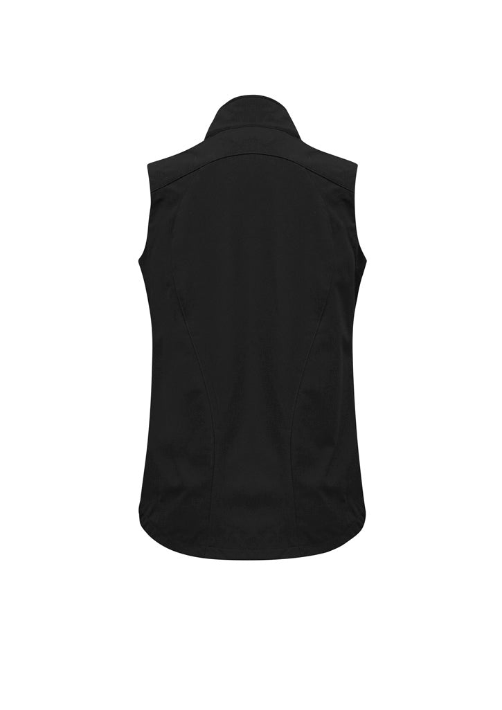 Geneva Womens Vest - Black/Red