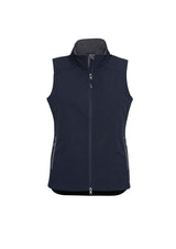 Geneva Womens Vest - Navy/Graphite