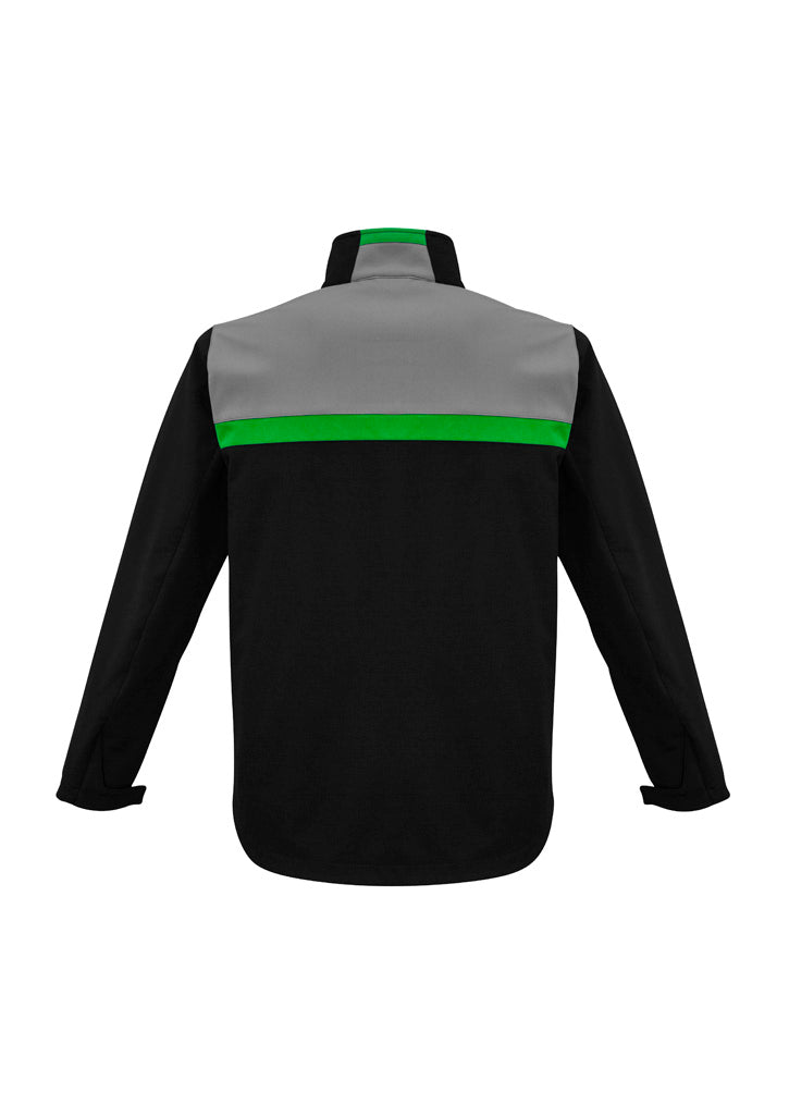 Charger Unisex Jacket - Black/Green/Grey
