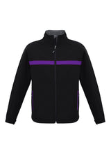 Charger Unisex Jacket - Black/Purple/Grey