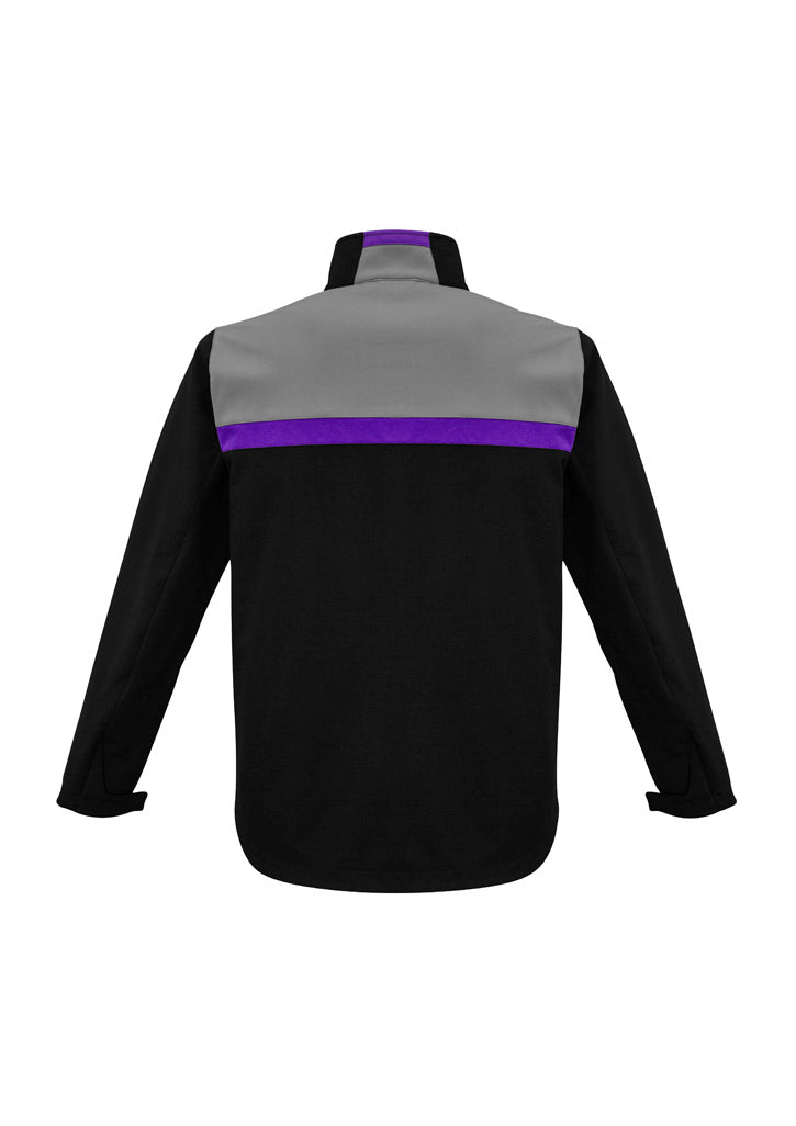 Charger Unisex Jacket - Black/Purple/Grey