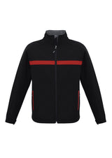 Charger Unisex Jacket - Black/Red/Grey