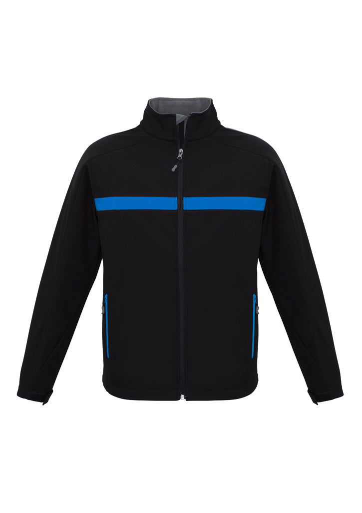 Charger Unisex Jacket - Black/Royal/Grey