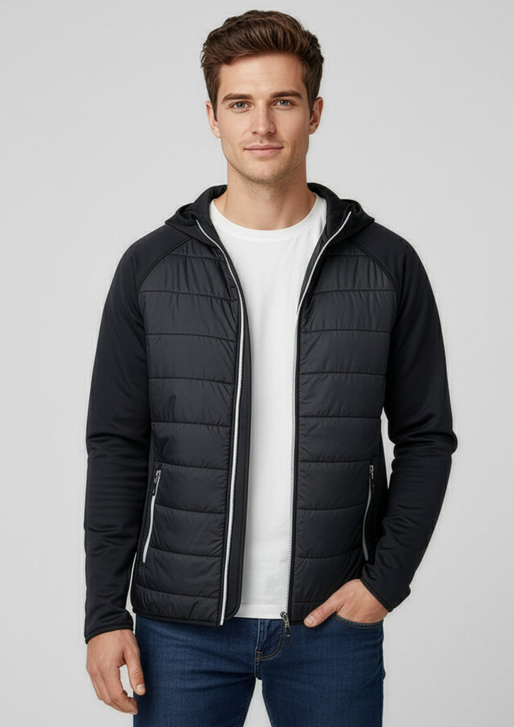 Stealth Mens Jacket - Black/Silver