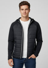 Stealth Mens Jacket - Black/Silver