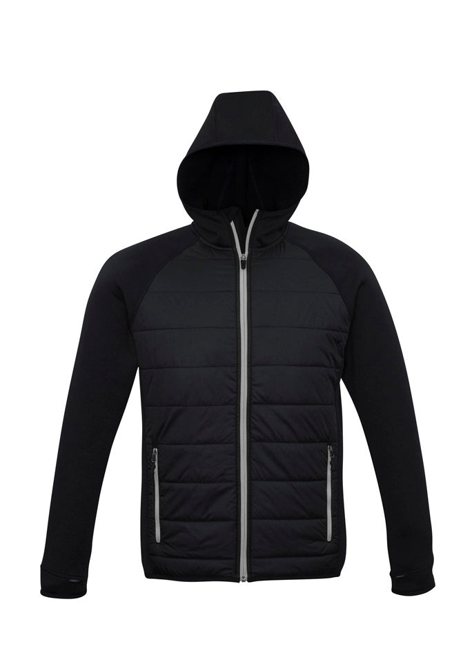 Stealth Mens Jacket - Black/Silver