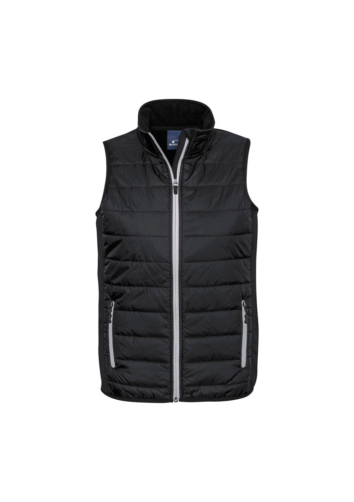 Stealth Mens Vest - Black/Silver