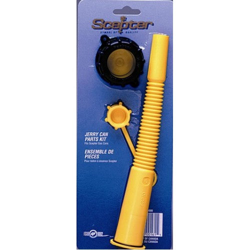 Scepter Petrol Can Parts Kit   Caps & Pourer