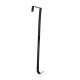 Metal Wreath Door Hanger Black