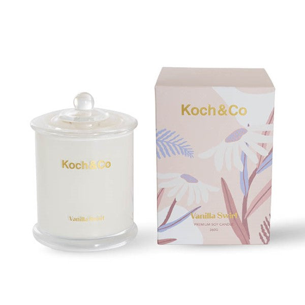 Fragrance Soy Candle Leisure Vanilla Swirl (10x14.5cmH) 360g