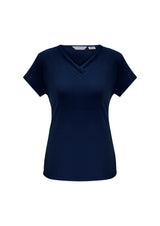 Lana Womens Short Sleeve Top - Ink