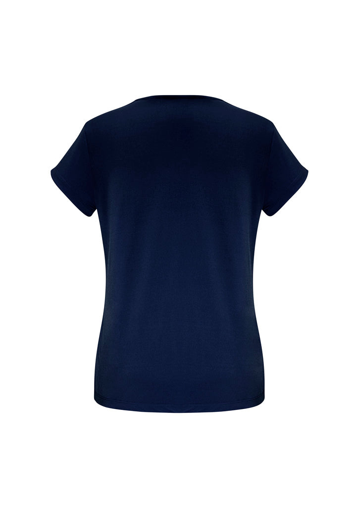 Lana Womens Short Sleeve Top - Ink