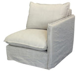 Villa Corner Suite - Right Arm Salt & Pepper (83 X 95 X 85cm)