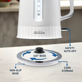 KETTLE - Sunbeam FRENCH RIVIERA COLLECTION (WHITE)