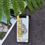 Bamboo Keyring Printed: Lake Tekapo Keyrings + Keychains