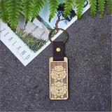 Bamboo Keyring : Sheep Keyrings + Keychains