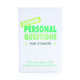 Card game featuring 200 question cards for deep, humorous conversations among stoners, perfect for fun gatherings.