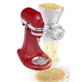 KitchenAid Grain Mill Attachment (KGM) for versatile grain milling, attaches to stand mixer for precise results.