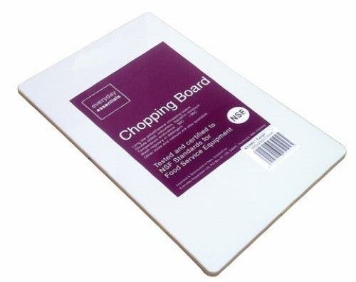 Chopping Board Sml White 255x165x13