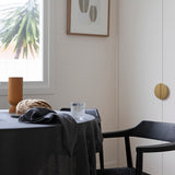 Linen 2pc Napkin Set 45x45cm Charcoal- Bambury
