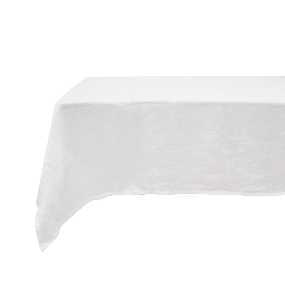 Linen Tablecloth 150x275cm Ivory- Bambury