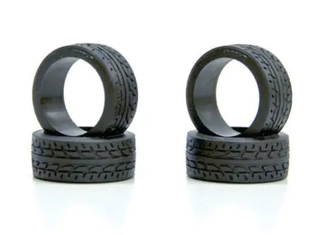 High-performance Kyosho Mini-Z Radial N Tyre 20SH (4) designed for enhanced grip and handling in racing.