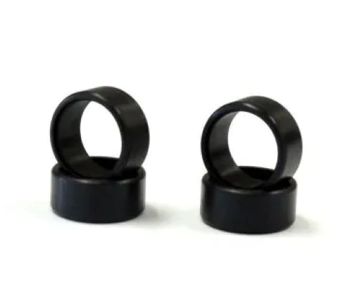 Kyosho MZ LowHeight Slick N 40Deg tires, 4-pack, designed for MINI-Z RC cars, offer low profile and maximum grip for racing.