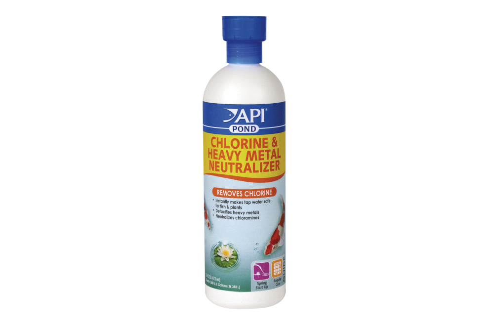 API Pond Chlorine &amp; Metal Neutralizer 473mL