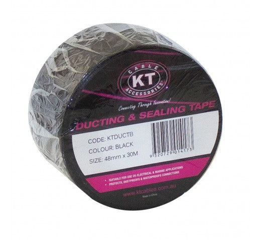 BLACK DUCT TAPE 48MM X 30M