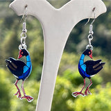 Earrings - Pukeko (37 x 18.3cm)