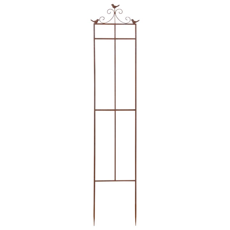 Plant Support - Cast Iron 2D Bird (160 x 32cm)
