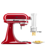 KitchenAid Gourmet Pasta Press Attachment for making fresh pasta at home with six interchangeable discs for various shapes.